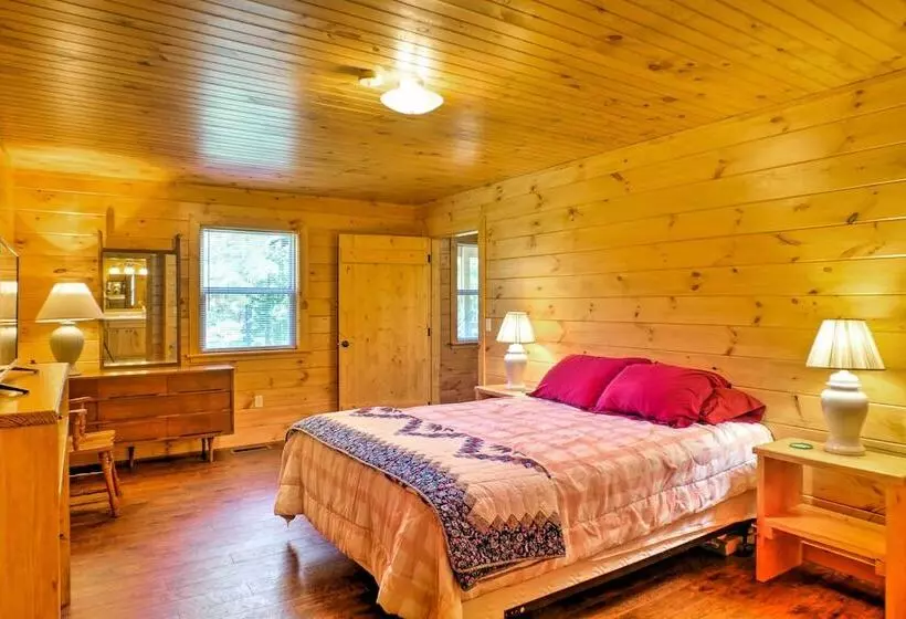 14 Mi To Little River Canyon: Scenic Alabama Cabin