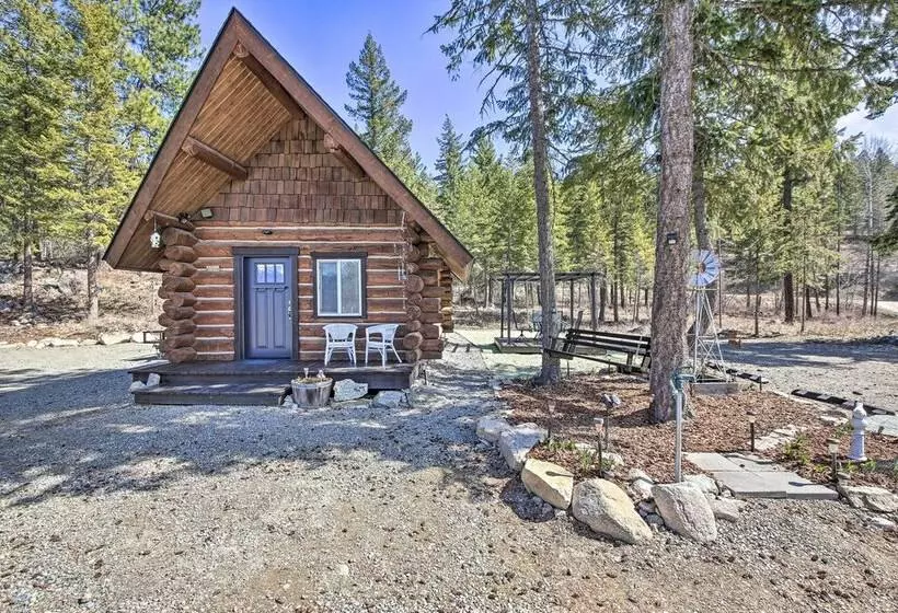 Peaceful Kootenai Cabin   Unplug In The Mtns!