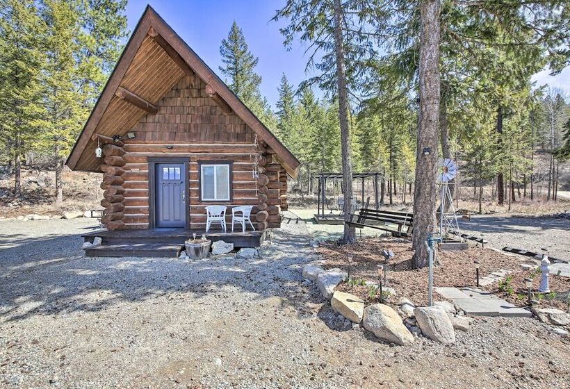 Peaceful Kootenai Cabin   Unplug In The Mtns!
