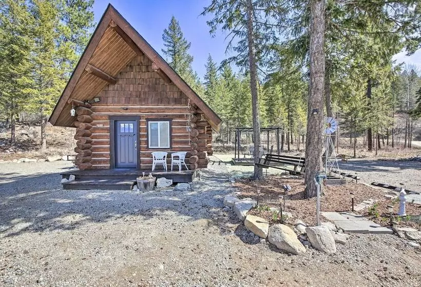 Peaceful Kootenai Cabin   Unplug In The Mtns!