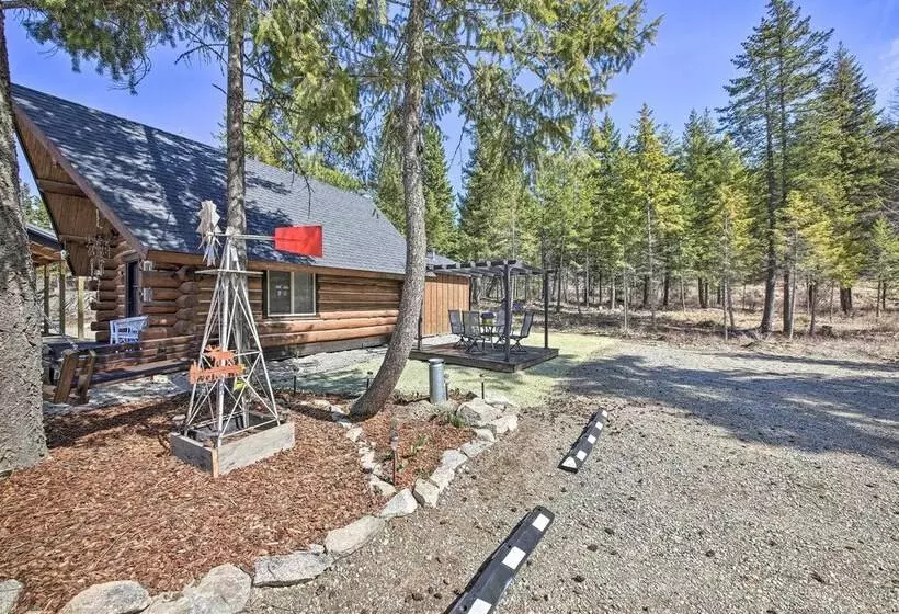 Peaceful Kootenai Cabin   Unplug In The Mtns!