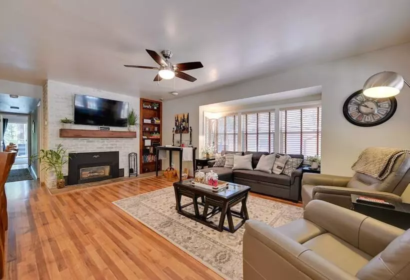 Peaceful Deck + Fire Pit: Payson Home!