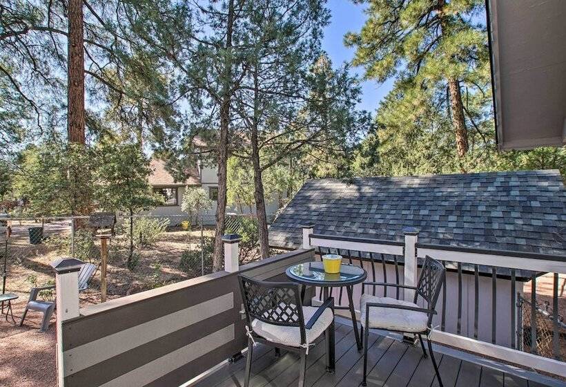 Peaceful Deck + Fire Pit: Payson Home!