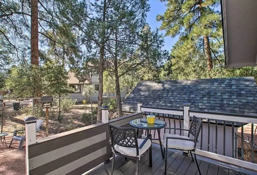 Peaceful Deck + Fire Pit: Payson Home!
