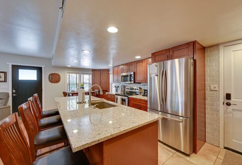 Peaceful Deck + Fire Pit: Payson Home!