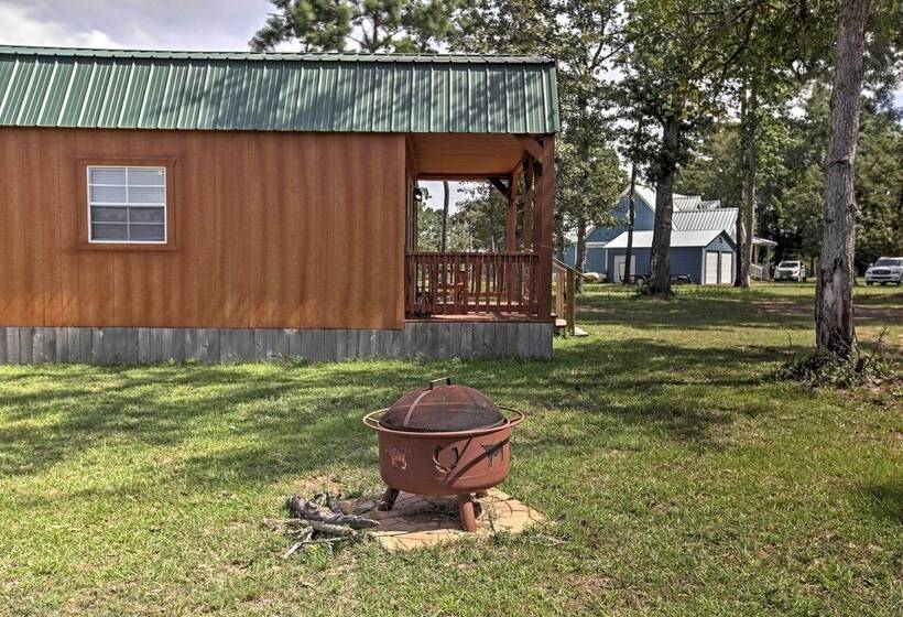 Plantersville Cabin On 50 Acres W/ Pond & Fire Pit