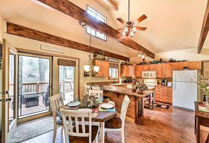 Prescott Cabin W/ Beautiful Forest Views & Deck!