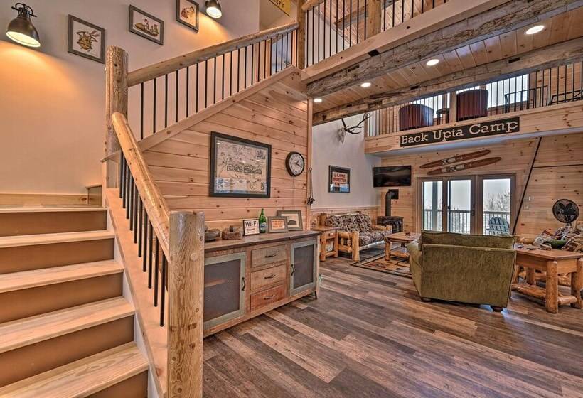 Rustic 3 Story Pittsburg Cabin W/ Lake & Mtn Views