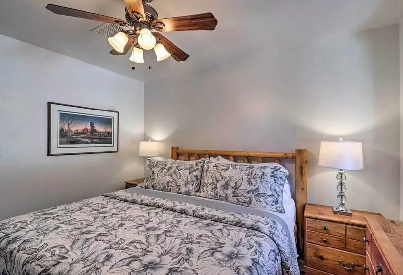 Deck W/ Wooded Views: Rustic Chic Prescott Cabin!