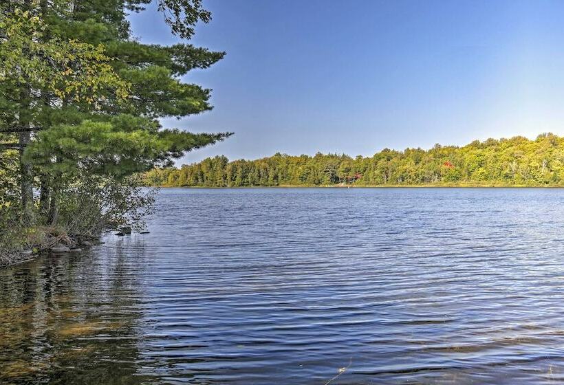 Waterfront Mercer Cabin W/ Wraparound Porch!