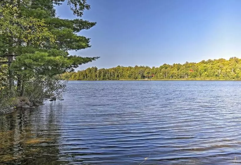 Waterfront Mercer Cabin W/ Wraparound Porch!