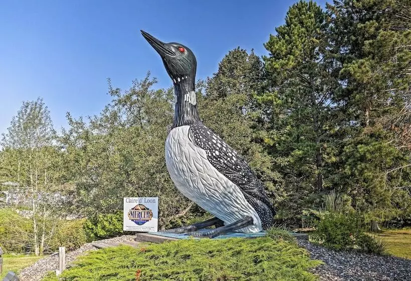 Waterfront Mercer Cabin W/ Wraparound Porch!
