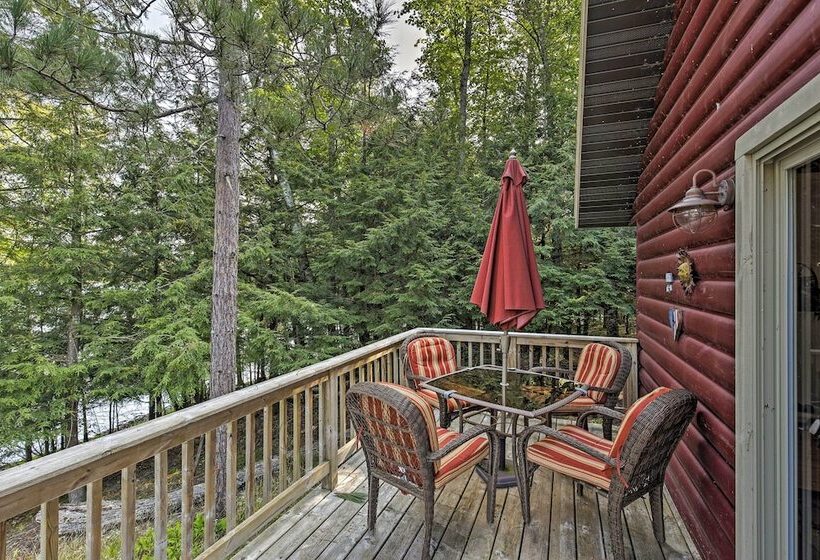 Waterfront Mercer Cabin W/ Wraparound Porch!