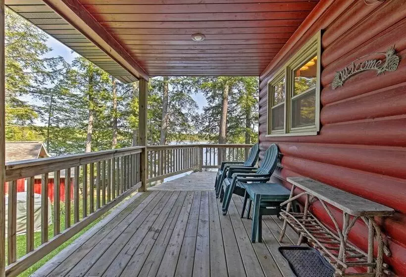 Waterfront Mercer Cabin W/ Wraparound Porch!