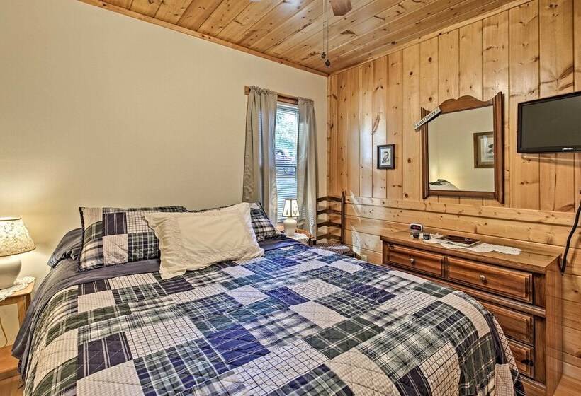 Waterfront Mercer Cabin W/ Wraparound Porch!