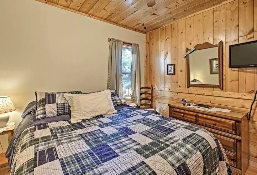 Waterfront Mercer Cabin W/ Wraparound Porch!