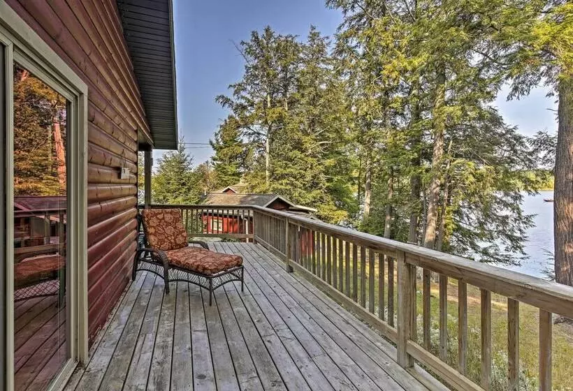 Waterfront Mercer Cabin W/ Wraparound Porch!