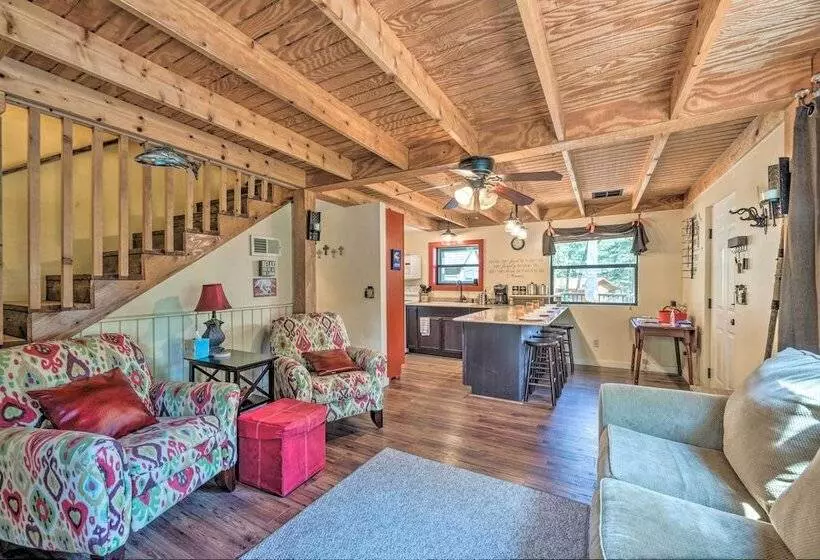 Casa Verde  Cabin W/ Fire Pit: 4 Mi To Ski