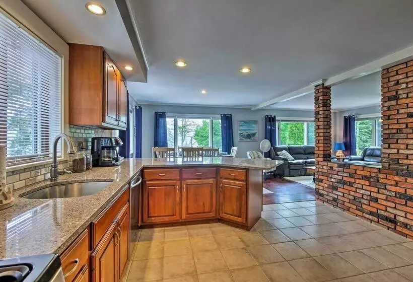 Enchanting Waterfront Sorrento Home W/ Deck!