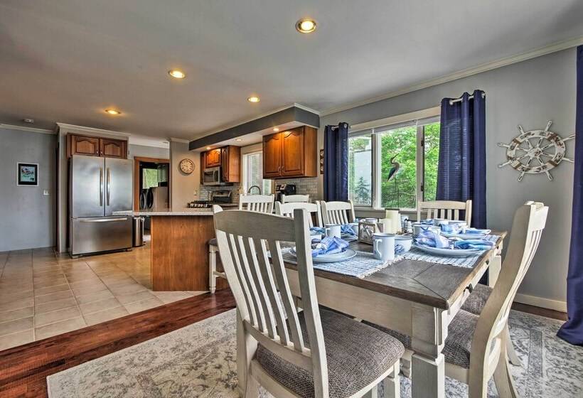 Enchanting Waterfront Sorrento Home W/ Deck!