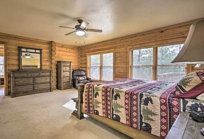 Luxury Show Low Cabin W/ Furnished Deck