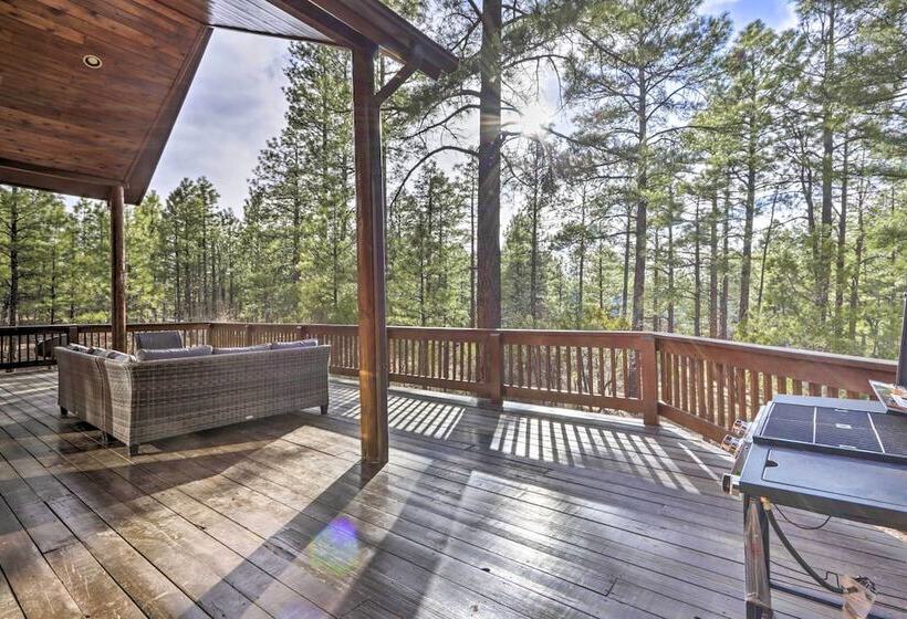 Luxury Show Low Cabin W/ Furnished Deck