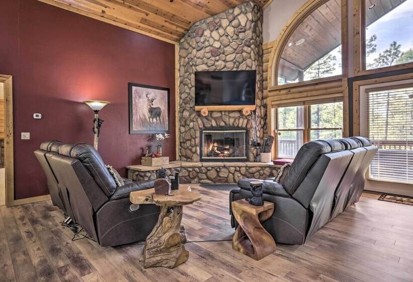 Luxury Show Low Cabin W/ Furnished Deck