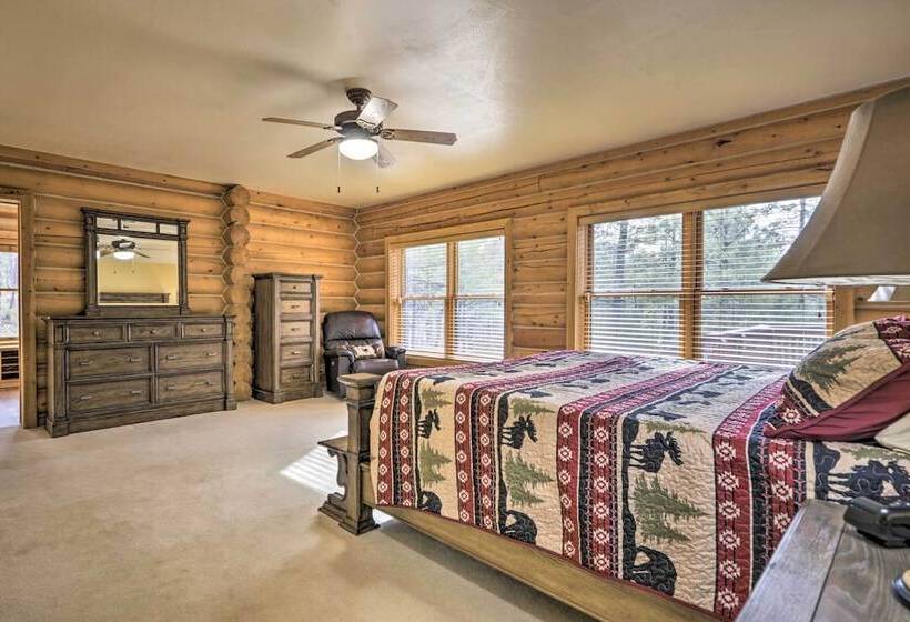 Luxury Show Low Cabin W/ Furnished Deck