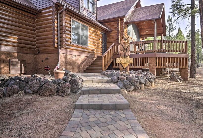 Luxury Show Low Cabin W/ Furnished Deck