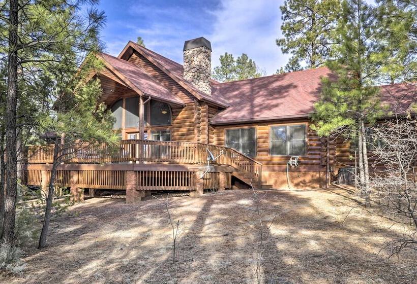 Luxury Show Low Cabin W/ Furnished Deck