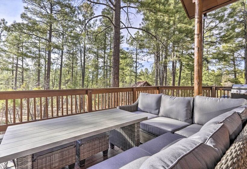 Luxury Show Low Cabin W/ Furnished Deck