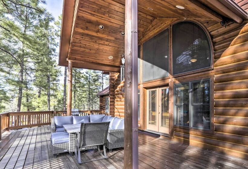 Luxury Show Low Cabin W/ Furnished Deck