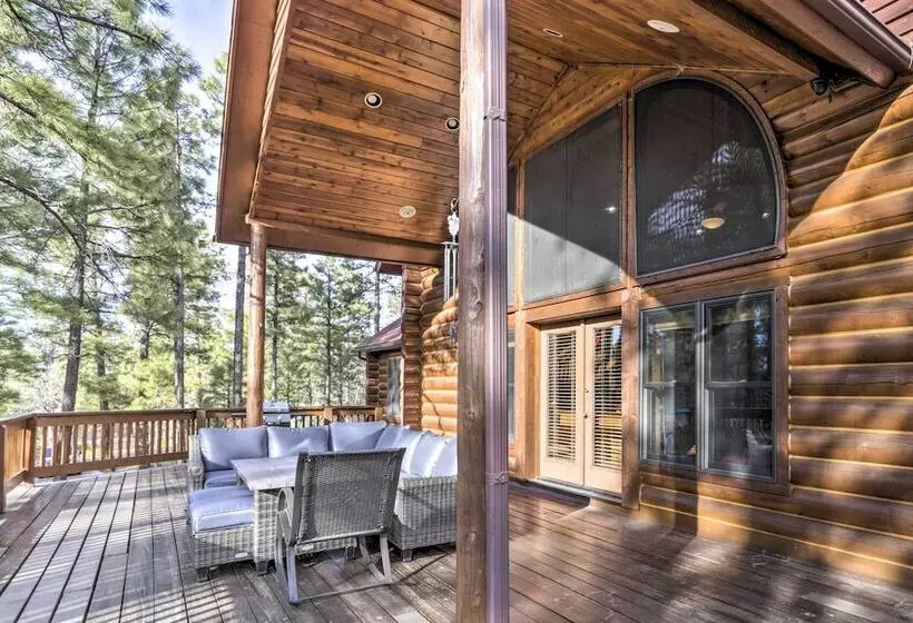 Luxury Show Low Cabin W/ Furnished Deck