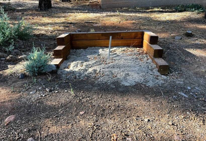 Modern Show Low Cabin Retreat W/ Deck & Grill