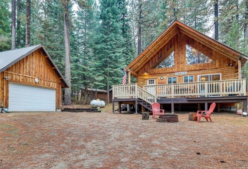 Peaceful Garden Valley Cabin W/ Private Deck!