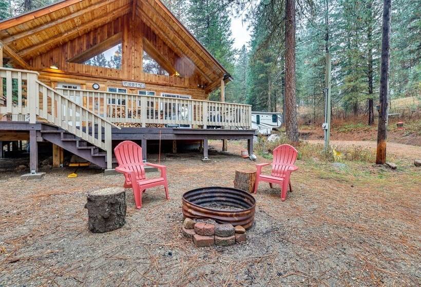 Peaceful Garden Valley Cabin W/ Private Deck!