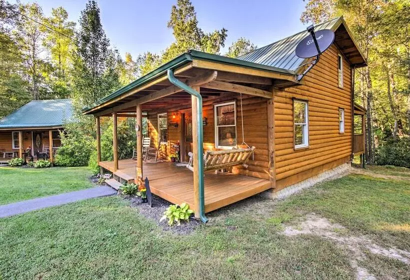 Pet Friendly Cosby Log Cabin W/ Backyard & Porch!