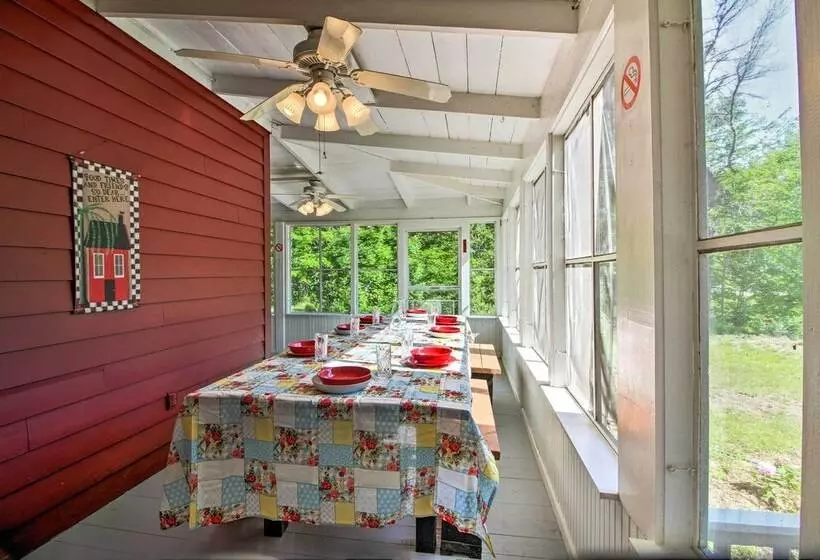 Vintage Schroon Lake Farmhouse W/ Private Beach!