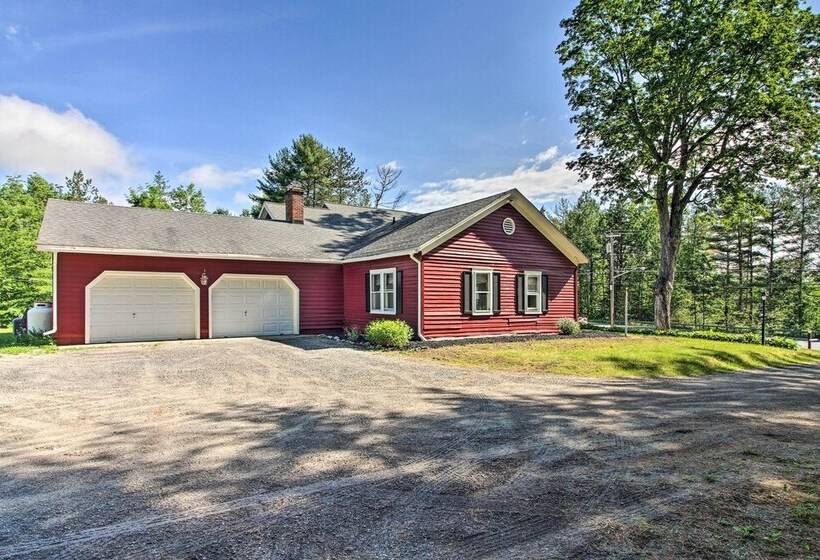 Vintage Schroon Lake Farmhouse W/ Private Beach!