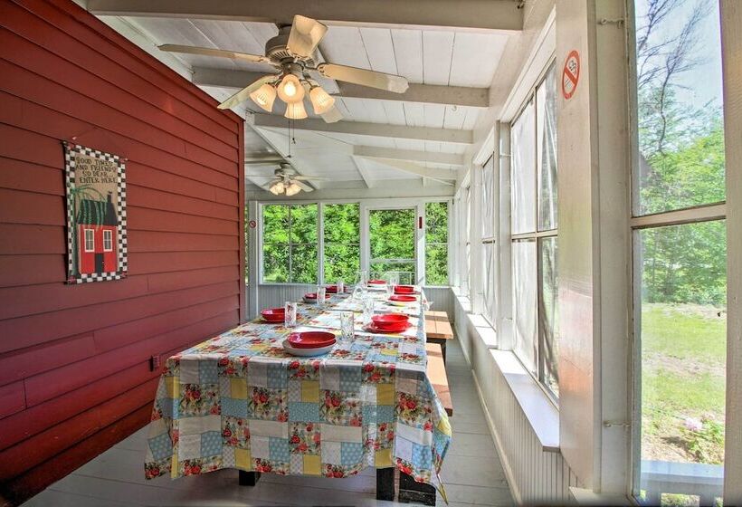 Vintage Schroon Lake Farmhouse W/ Private Beach!