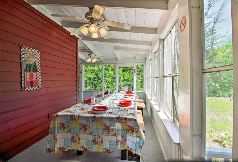 Vintage Schroon Lake Farmhouse W/ Private Beach!