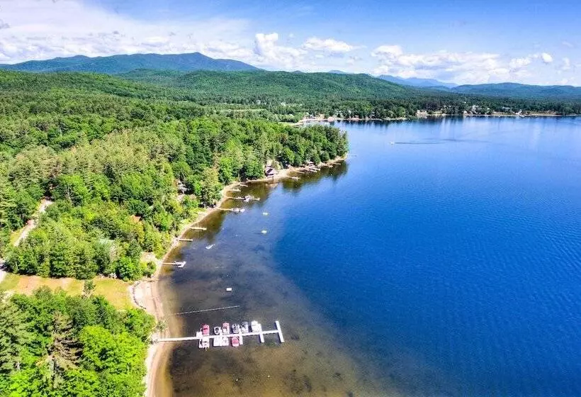 Vintage Schroon Lake Farmhouse W/ Private Beach!