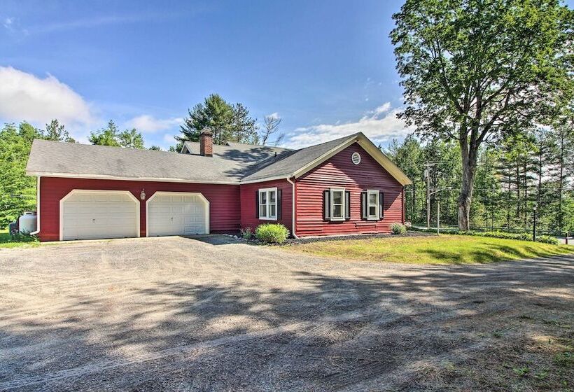 Vintage Schroon Lake Farmhouse W/ Private Beach!