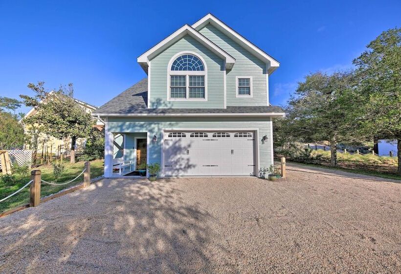 Seaside Cottage W/ Private Pier 3 Miles To Beach