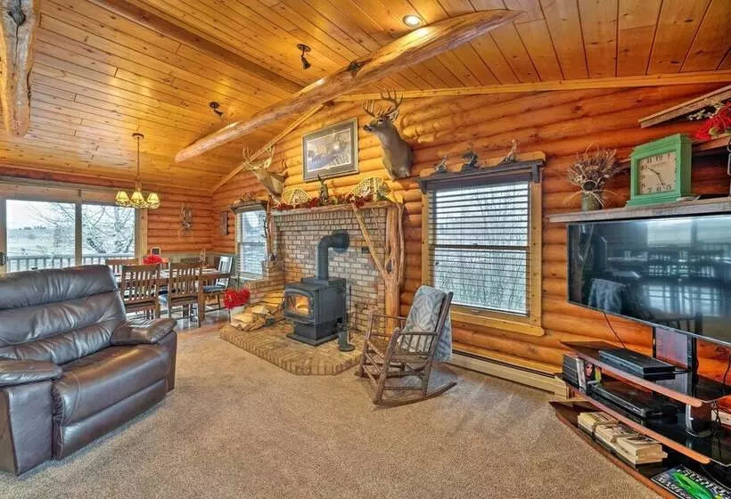 Secluded Retreat W/ Wood Stove, 11 Mi To Bozeman!