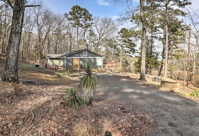 Treetop Hideaway W/ Lake Views + Fire Pit!