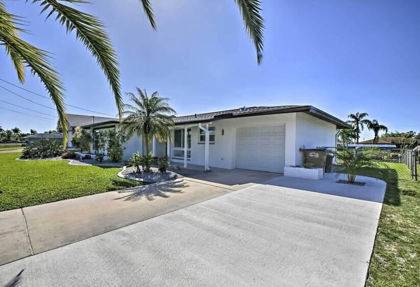 Boat & Fish: Waterfront Cape Coral Home W/ Pool