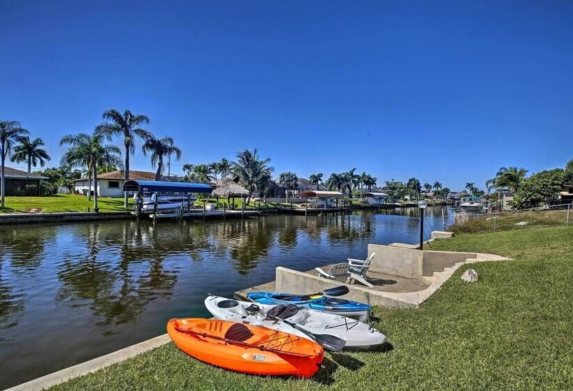 Boat & Fish: Waterfront Cape Coral Home W/ Pool