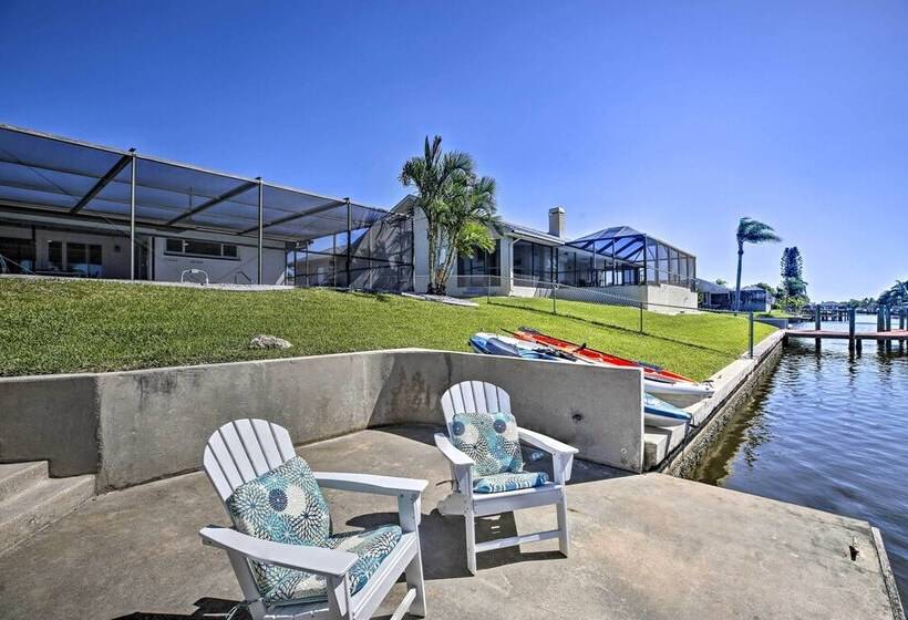 Boat & Fish: Waterfront Cape Coral Home W/ Pool