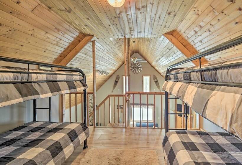 Cozy Birchwood Retreat On Utv Trail W/ Hot Tub!